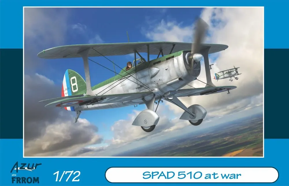 Krabice stavebnice FRROM FR0050 Spad 510 at War v měřítku 1/72