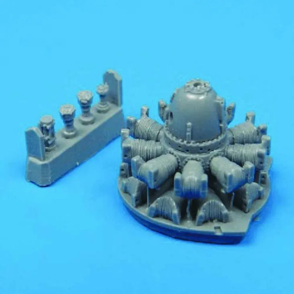 Resinový motor Quickboost QB72003 pro P-47D Thunderbolt v měřítku 1/72