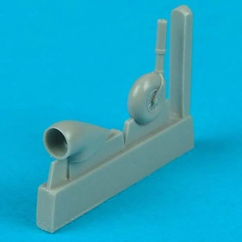 Resinové korekční díly Quickboost QB72039 pro Bf 109G-10 v měřítku 1/72