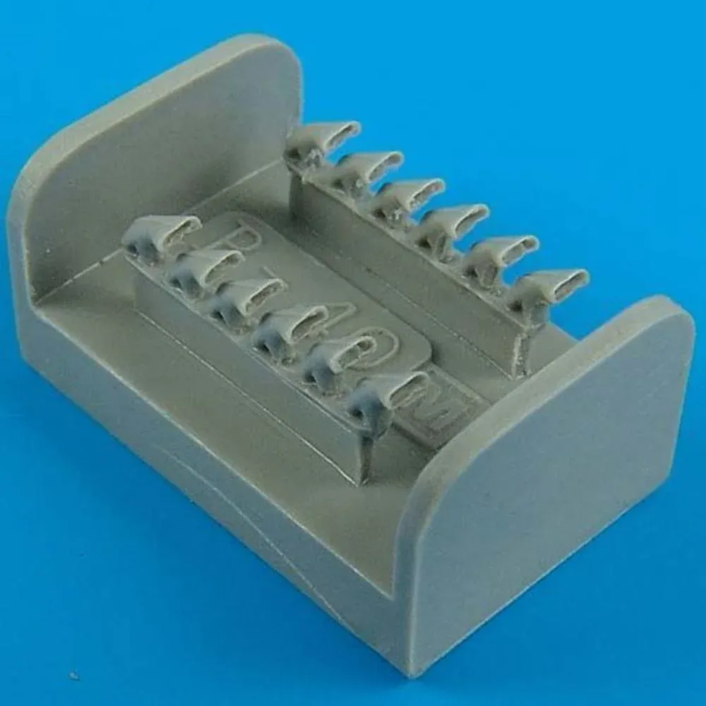 Resinové výfuky Quickboost QB72096 pro model P-40M/N 1/72 Academy