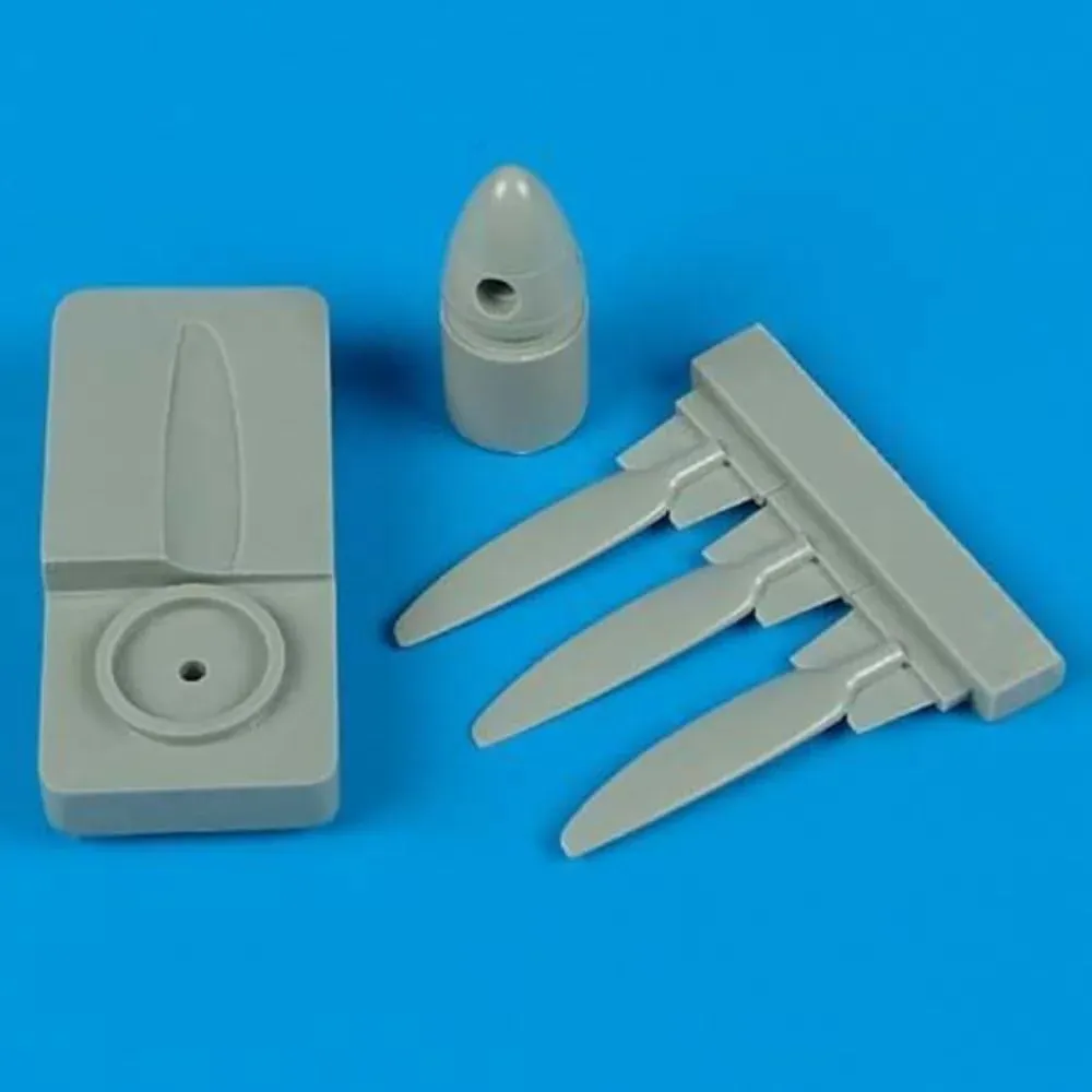 Quickboost QB72132 vrtule s montážním přípravkem pro Hawker Hurricane Mk. II v měřítku 1/72