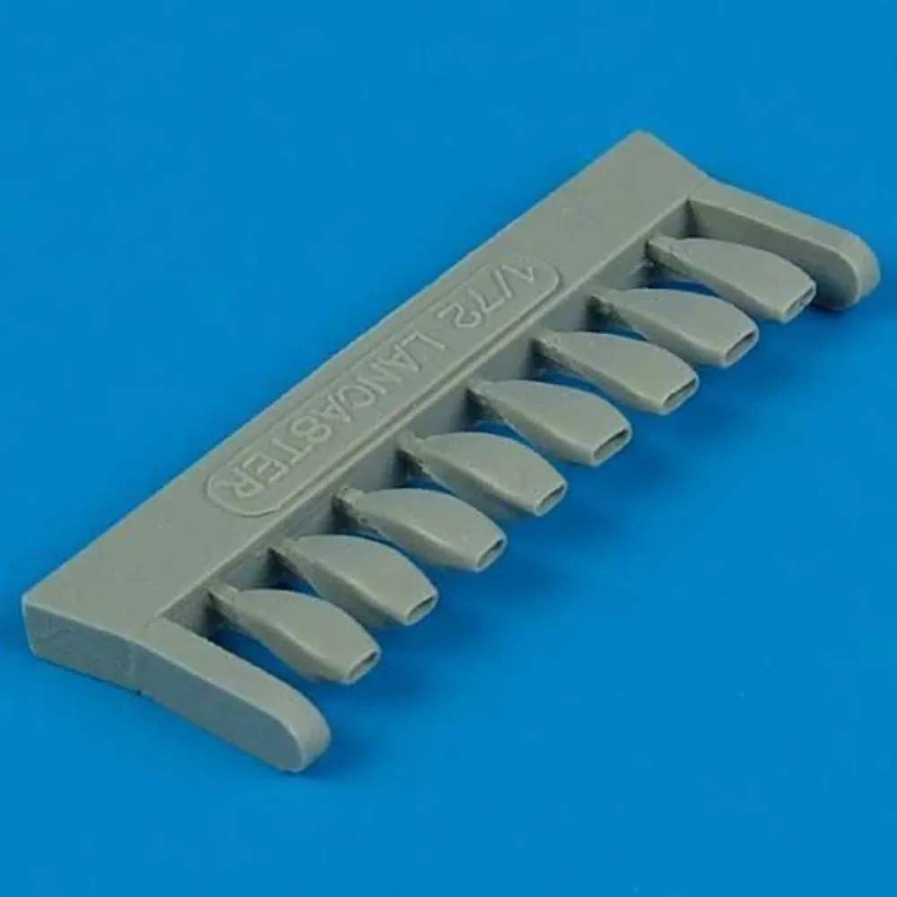 Resinové vstupy vzduchu Quickboost QB72136 pro model Lancaster 1/72 od Hasegawy