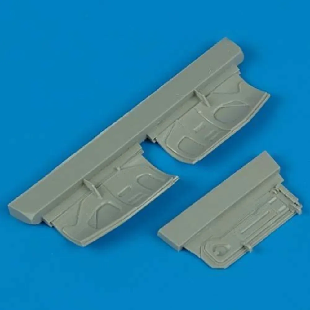 Resinové kryty podvozku Quickboost QB72146 pro model F-16 v měřítku 1/72