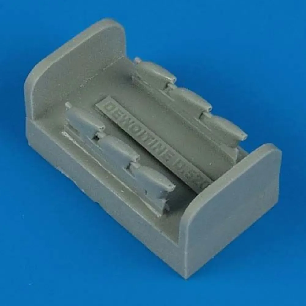 Resinové výfuky Quickboost QB72152 pro model Dewoitine D.520 v měřítku 1/72