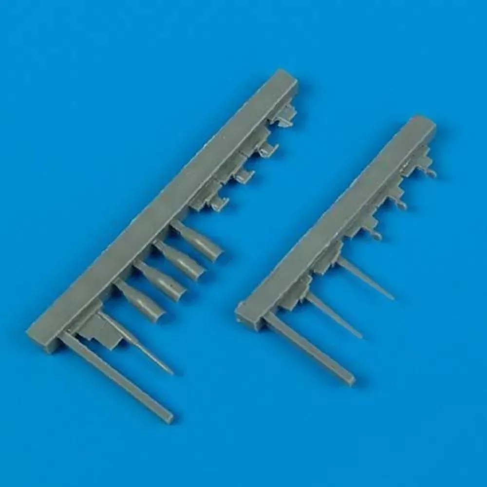 Resinové senzorové jednotky Quickboost QB72212 pro MiG-29A Italeri v měřítku 1/72