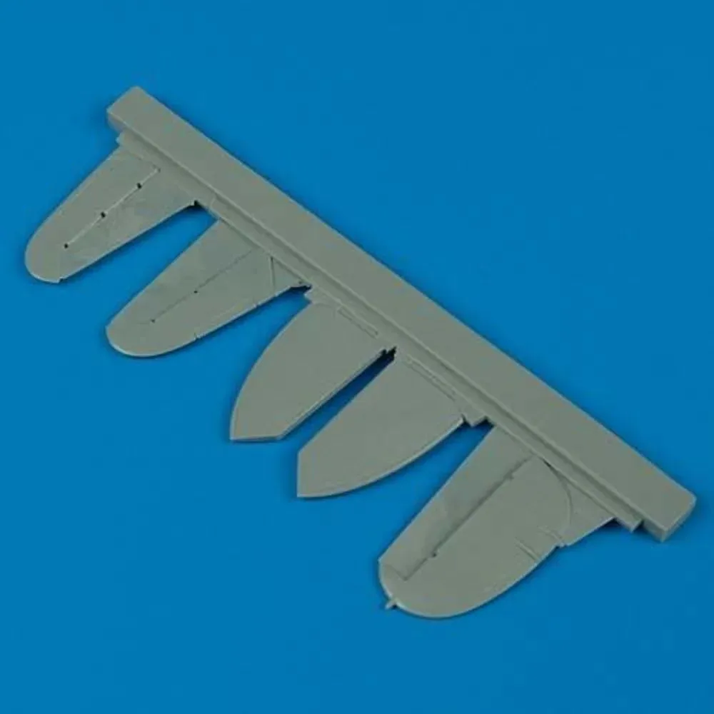 Resinové řídicí plochy Quickboost QB72225 pro Spitfire Mk. I/V v měřítku 1/72