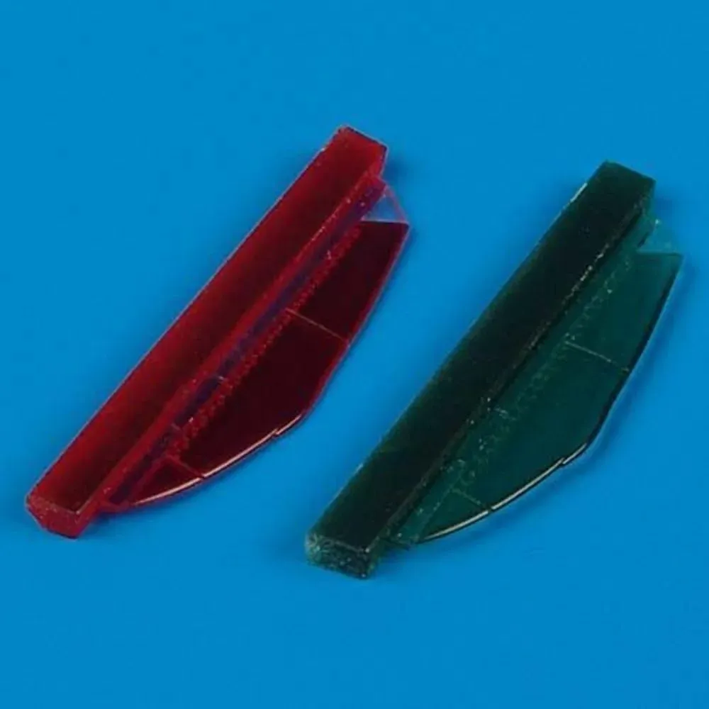 Resinové poziční světla Quickboost QB72226 pro model F-105D Thunderchief v měřítku 1/72