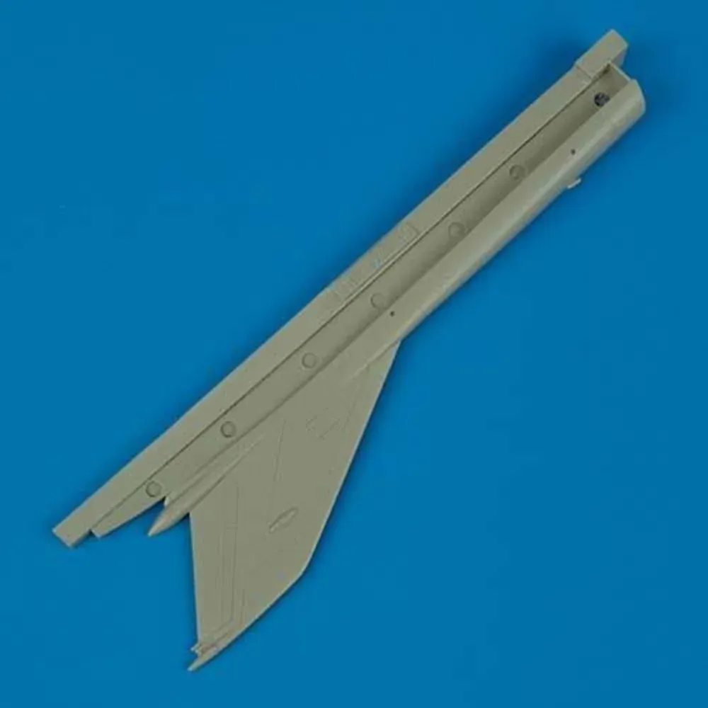 Quickboost QB72231 korekce hřbetu a ocasní části MiG-21MF 1/72 pro stavebnici Fujimi