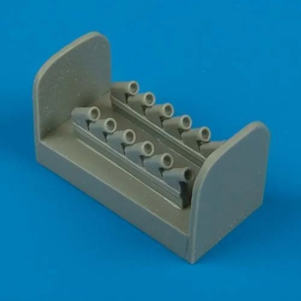 Sada Quickboost QB72236 náhradní výfuky pro Spitfire PR.XIX v měřítku 1/72