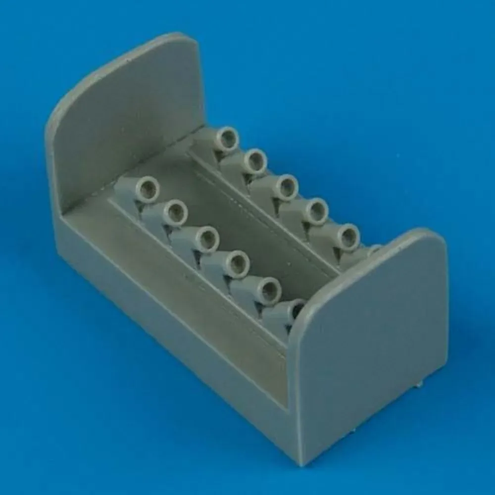 Resinové výfuky Quickboost QB72249 pro Spitfire Mk.XIV v měřítku 1/72
