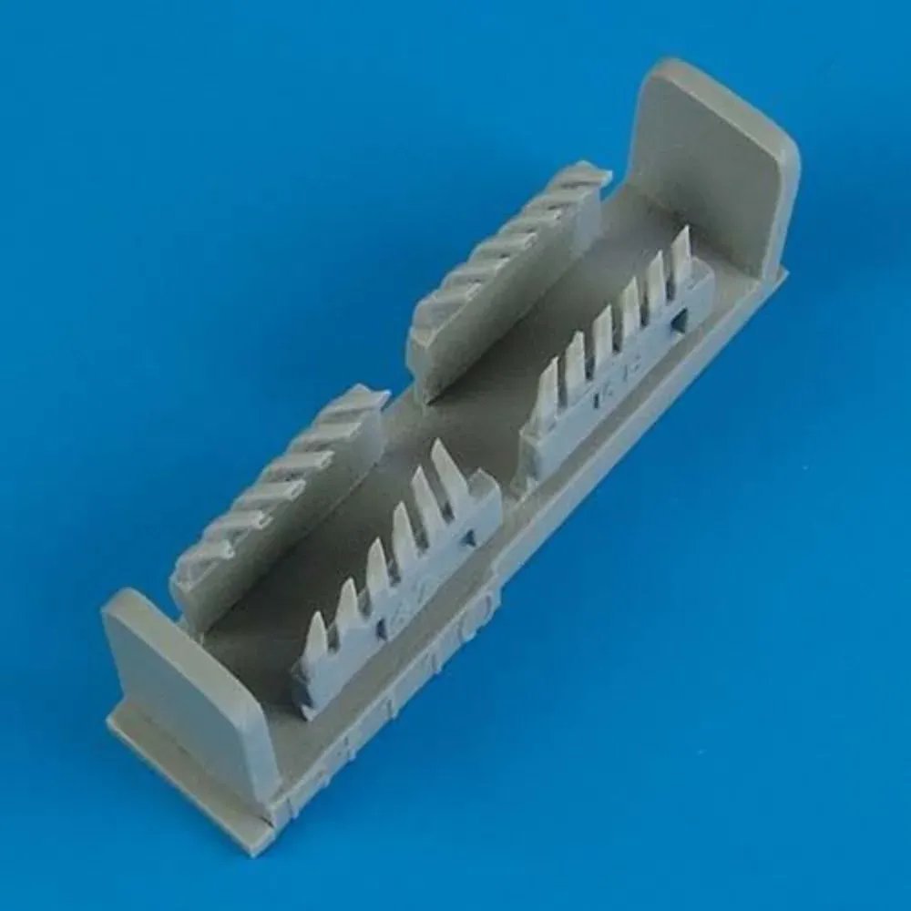 Resinové výfuky Quickboost QB72313 pro Bf 110C/E v měřítku 1/72 na odlitkovém bloku