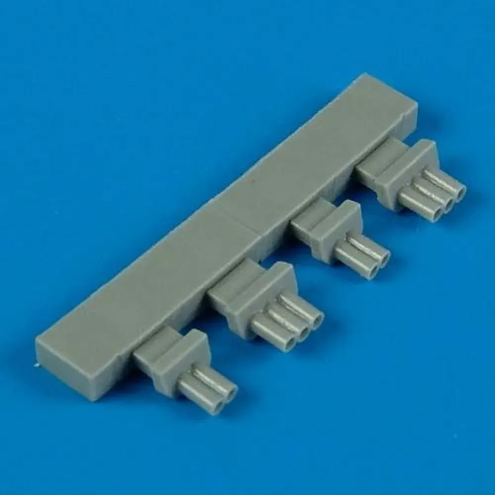 Resinové výfuky Quickboost QB72337 pro model F6F-3/5 Hellcat v měřítku 1/72