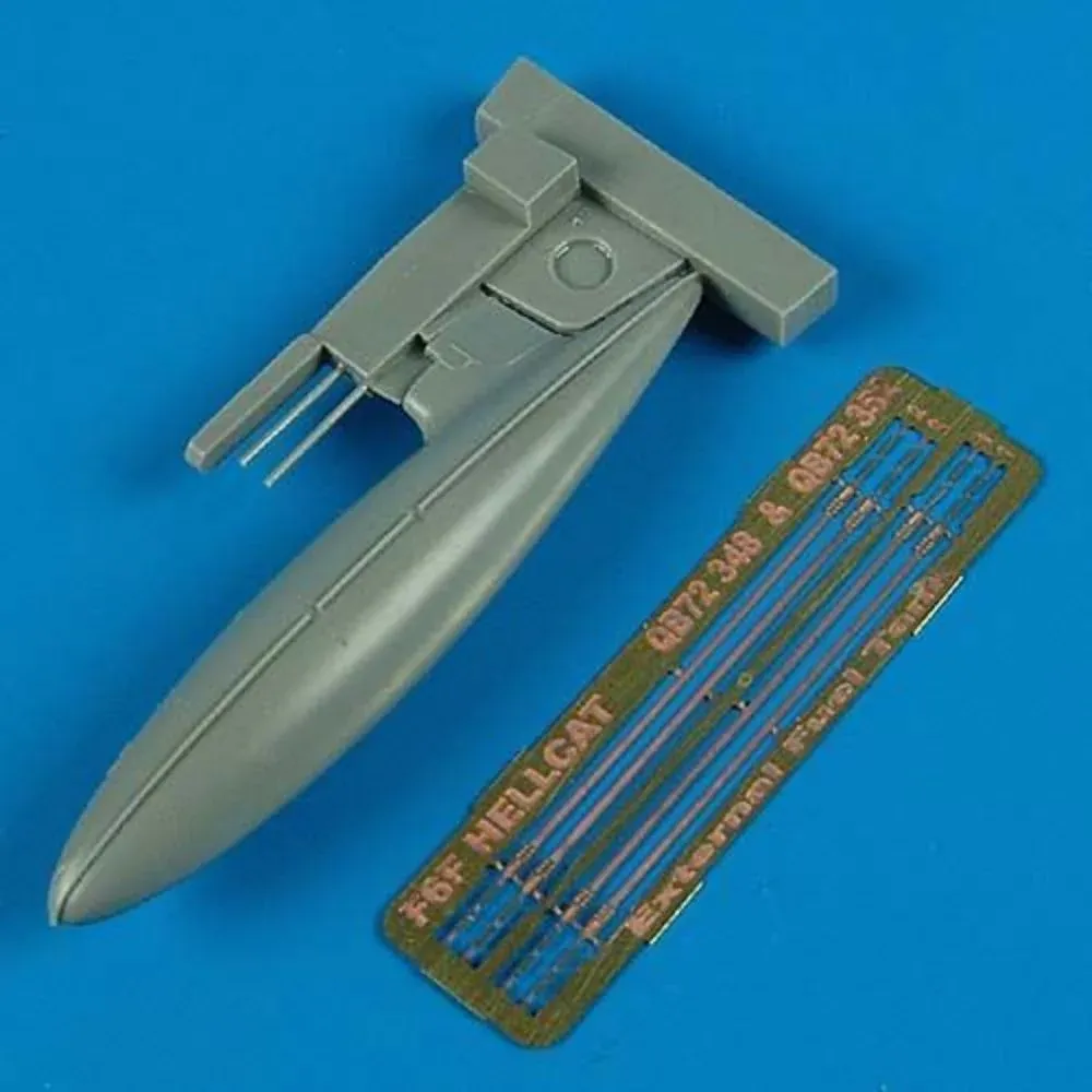 Resinová přídavná palivová nádrž Quickboost QB72348 pro F6F-3/5 Hellcat v měřítku 1/72