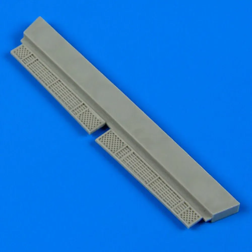 Resinové díly Quickboost QB72425 olejové chladiče pro Mosquito 1/72 na licím bloku