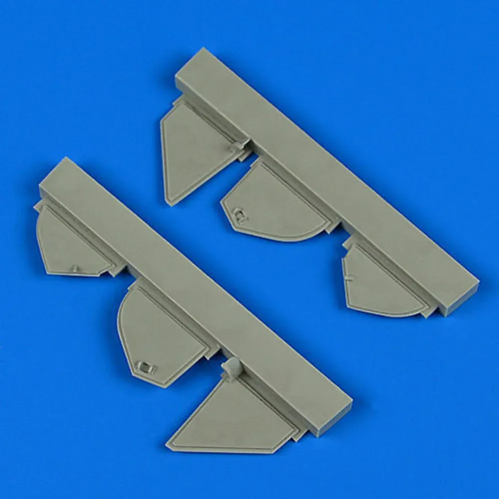 Resinové kryty podvozku Aires Quickboost QB72560 pro Defiant Mk.I v měřítku 1/72