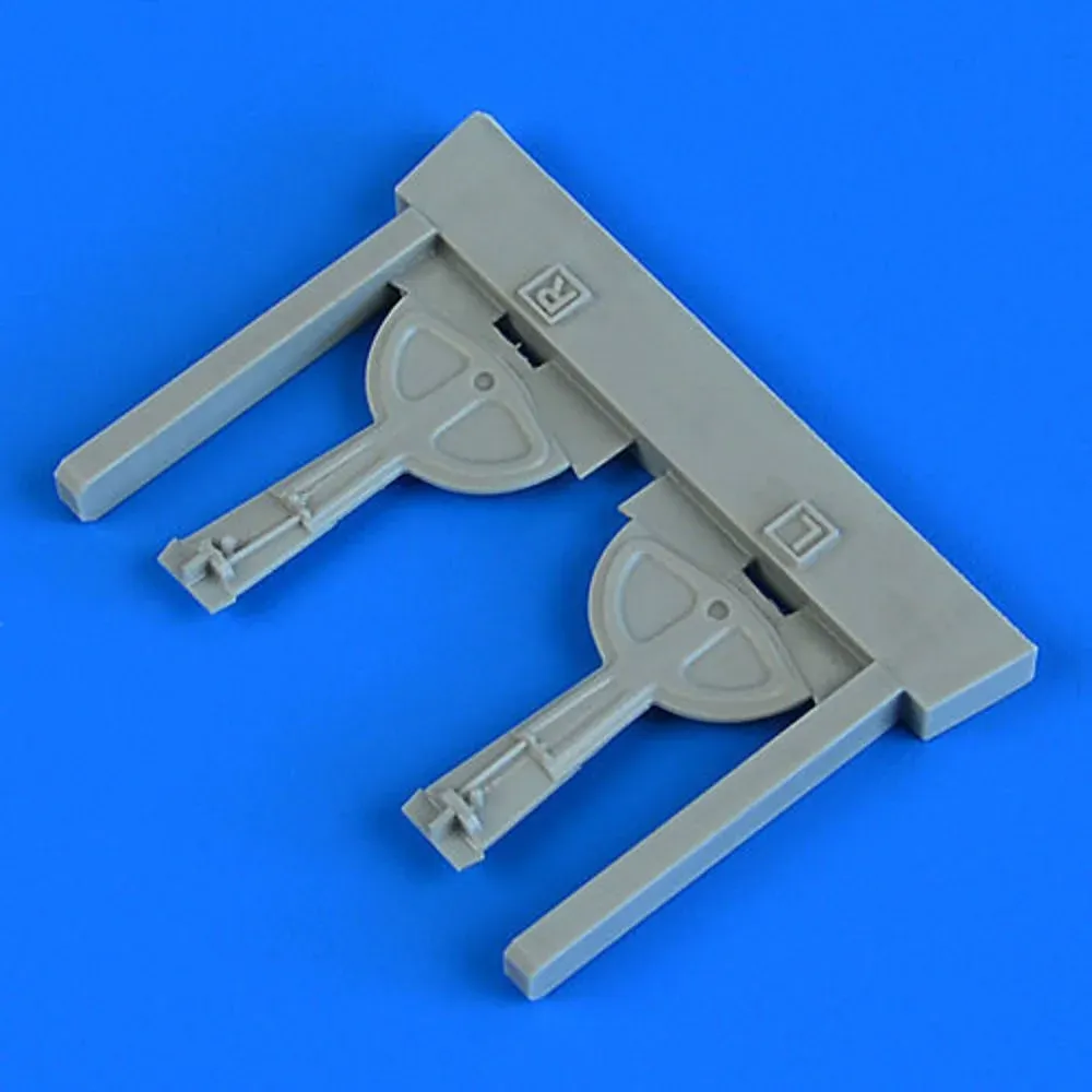 Resinové kryty podvozku Quickboost QB72618 pro Bf 109G-6 Tamiya v měřítku 1/72