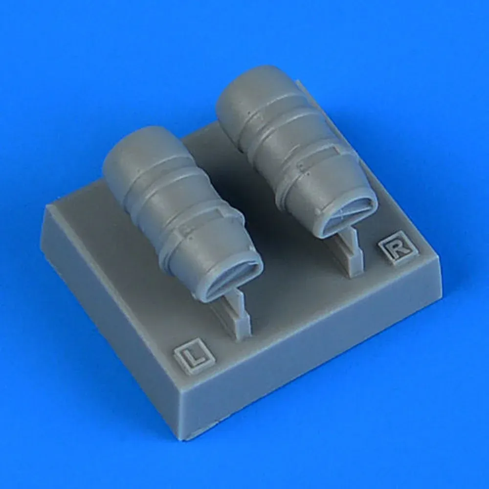 Resinové olejové chladiče Quickboost QB72627 pro Macchi MC.205 Veltro v měřítku 1/72