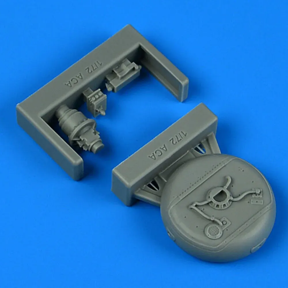 Resinový díl Quickboost QB72710 – radar AN/APG-78 pro AH-64D Longbow Apache v měřítku 1/72