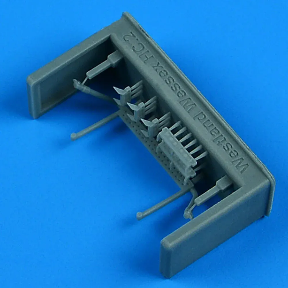 Resinové nástupní schůdky Aires Quickboost QB72717 pro Westland Wessex HC.2 v měřítku 1/72