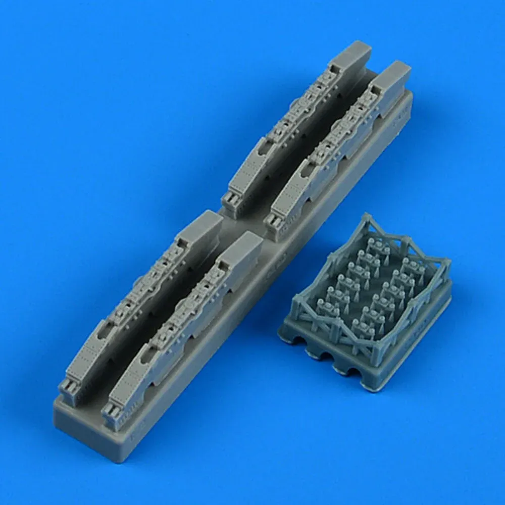 Resinové díly Aires Quickboost QB72733 adaptér ADU 703 s BRU-32 pro F-14D Tomcat 1/72