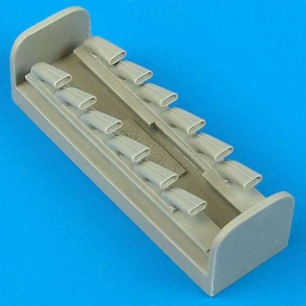 Resinové výfuky Quickboost QB32024 pro Bf 109G/K v měřítku 1/32 Hasegawa