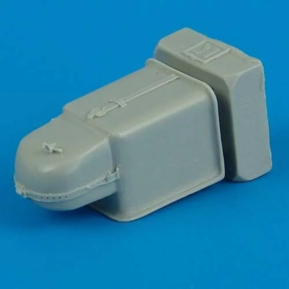 Resinový doplněk Quickboost QB32032 kryt zbraní Bf 109K v měřítku 1/32
