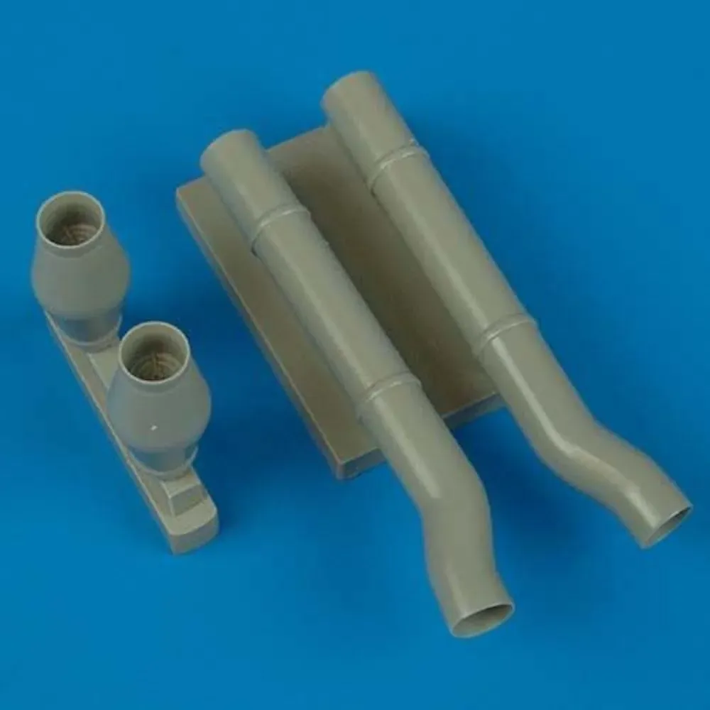 Resinové výfuky Quickboost QB32074 typu A pro Ju 87D-5N v měřítku 1/32