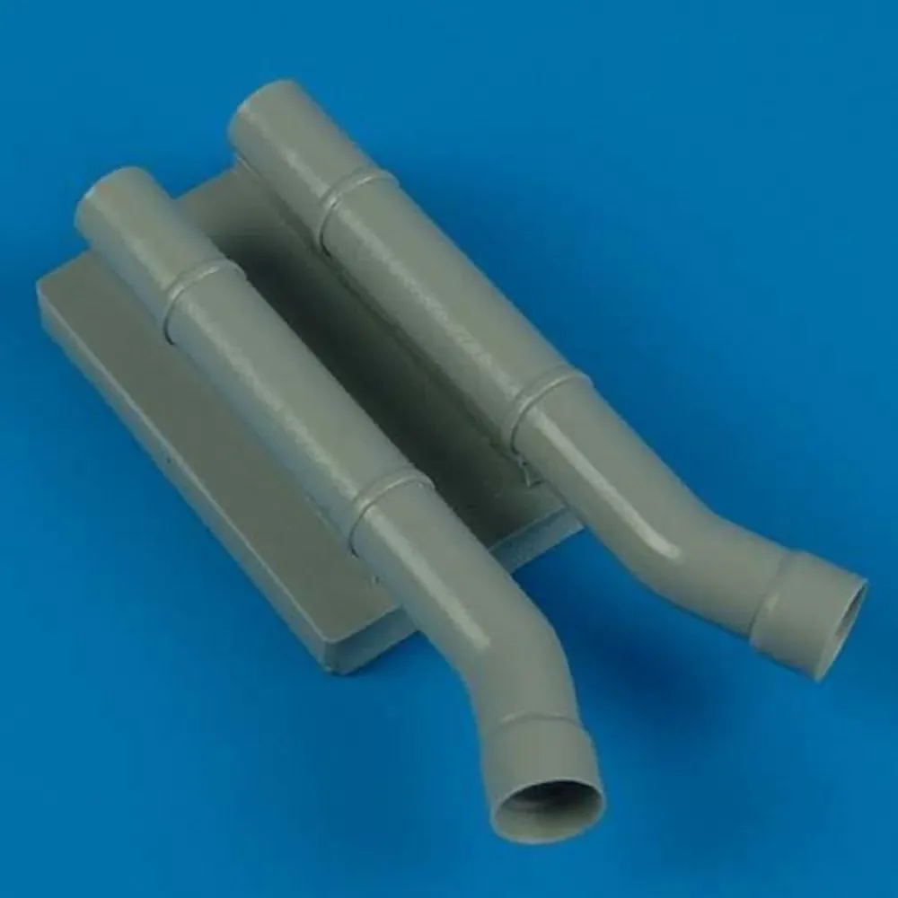 Resinové noční výfuky Quickboost QB32079 typu B pro Junkers Ju 87D-5N v měřítku 1/32