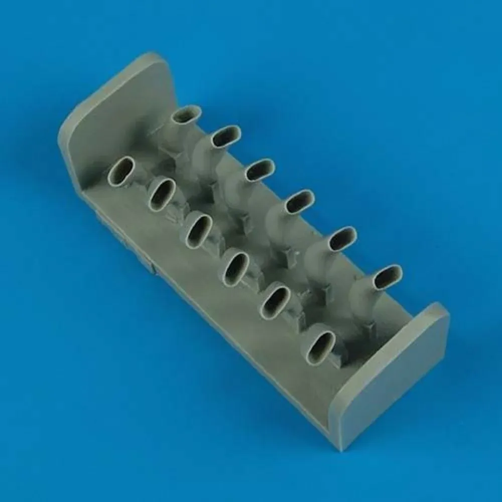 Resinové výfuky Quickboost QB32099 pro model IL-2 Sturmovik v měřítku 1/32