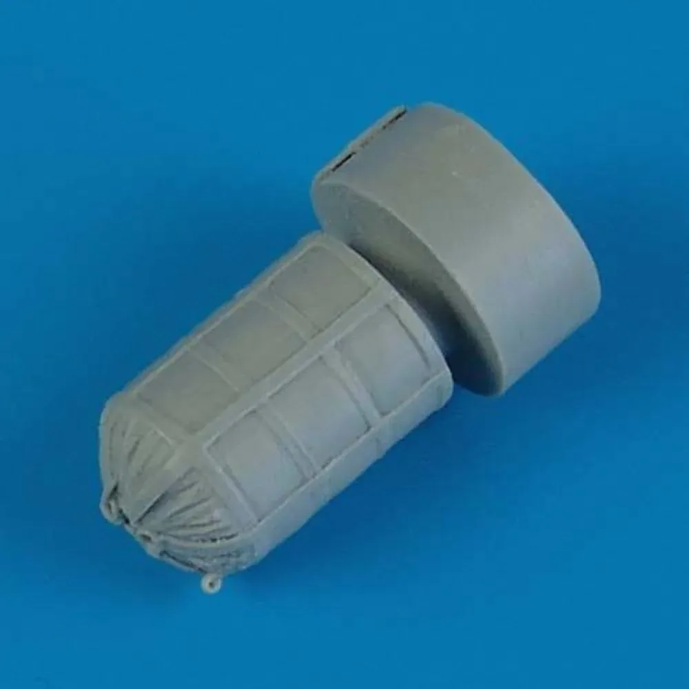 Resinový detailní díl Aires Quickboost QB32102 – zabalený brzdicí padák Su-25K 1/32