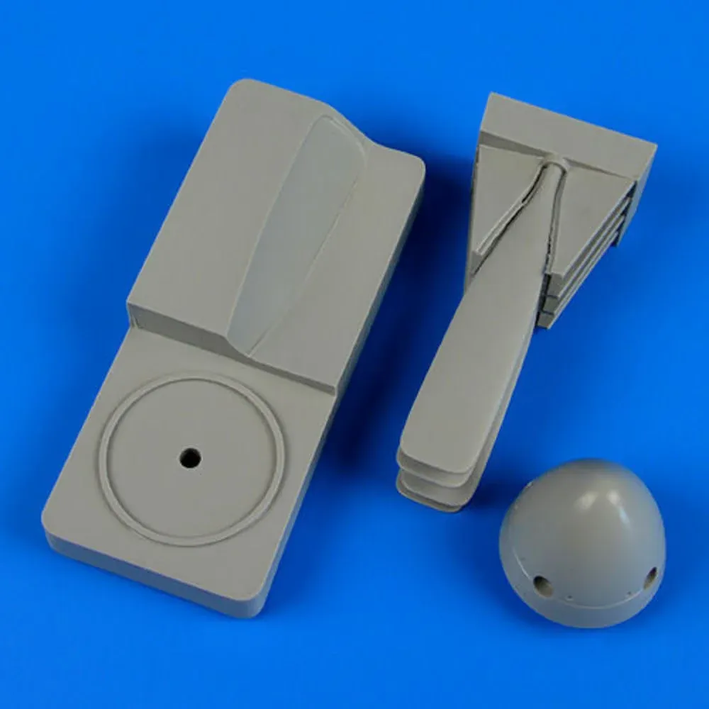 Resinová vrtule Quickboost QB32145 pro P-51D Mustang 1/32 Trumpeter s montážním přípravkem