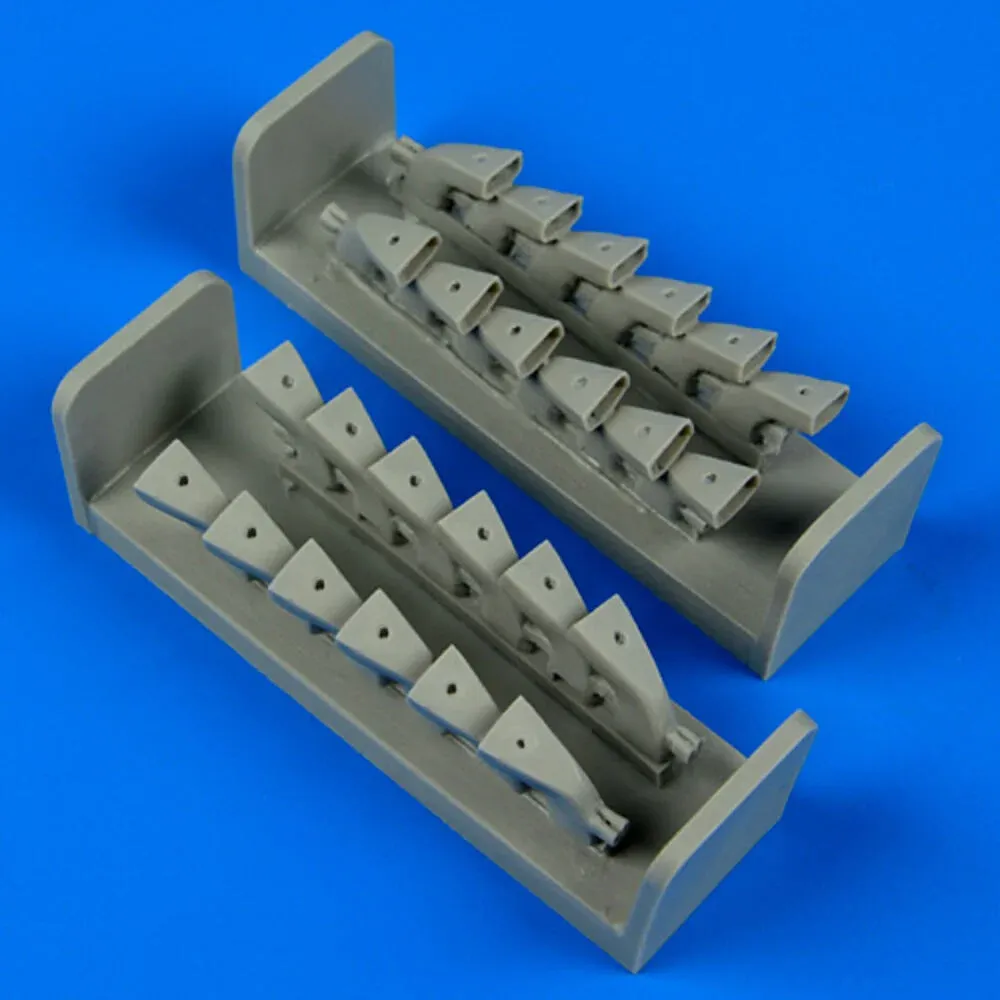 Resinové výfuky Quickboost QB32146 pro Heinkel He 111 H v měřítku 1/32