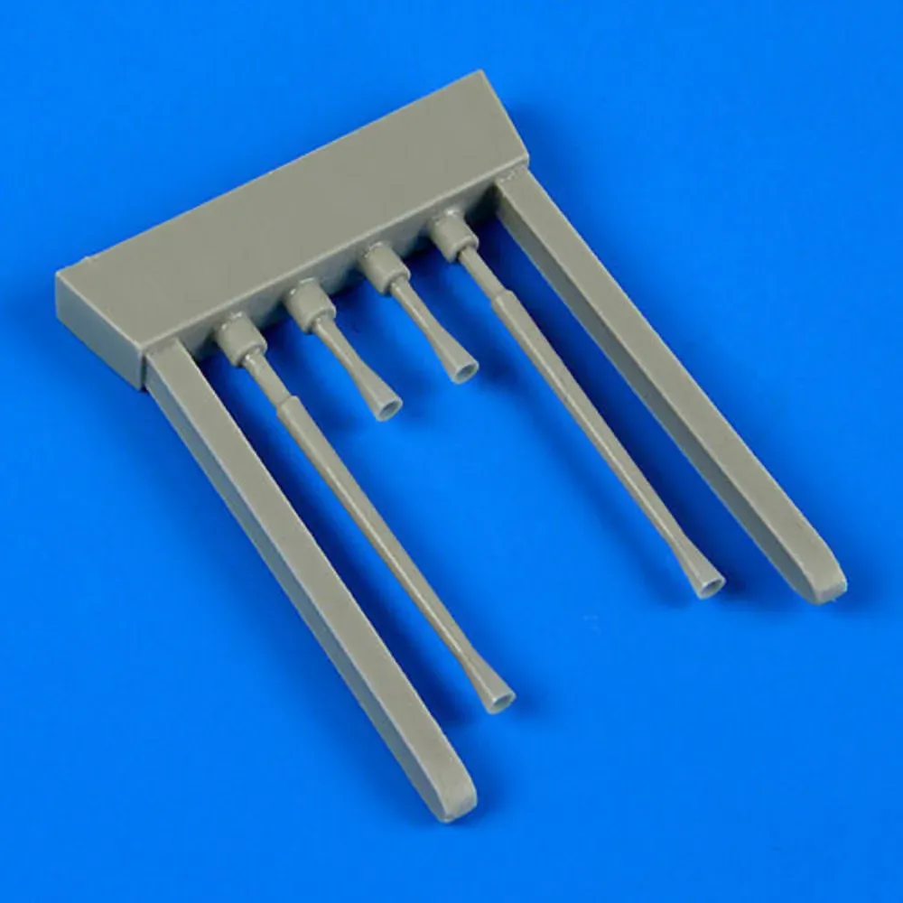 Resinové hlavně zbraní Quickboost QB32156 pro model J2M3 Raiden v měřítku 1/32
