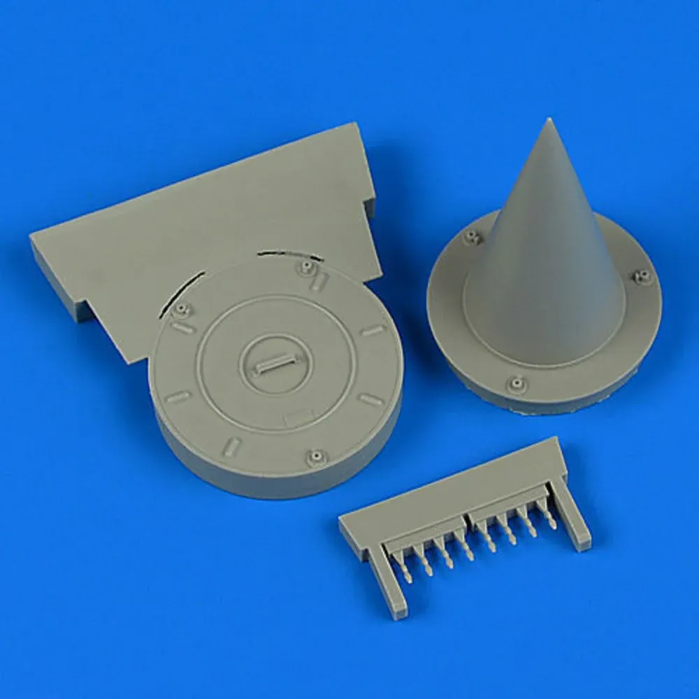 Resinové kryty vstupů vzduchu Quickboost QB32220 pro MiG-21 v měřítku 1/32 (Trumpeter)