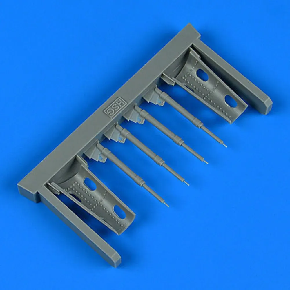 Doplněk Aires Quickboost QB32233 – pístnice podvozku se zámky pro Bf 109G-6 v měřítku 1/32