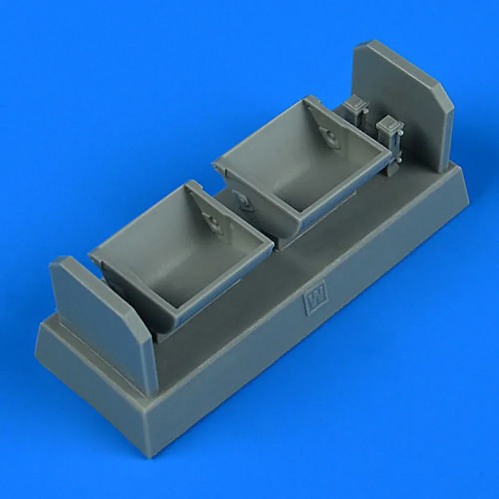 Quickboost QB32238 dřevěné sedadlo pro model Bf 109F/G/K v měřítku 1/32