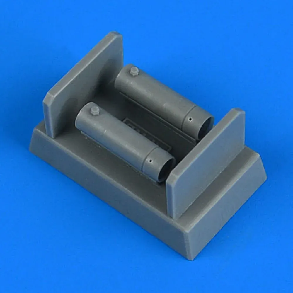 Resinové díly Quickboost QB32254 olejové chladiče Bf 108 v měřítku 1/32
