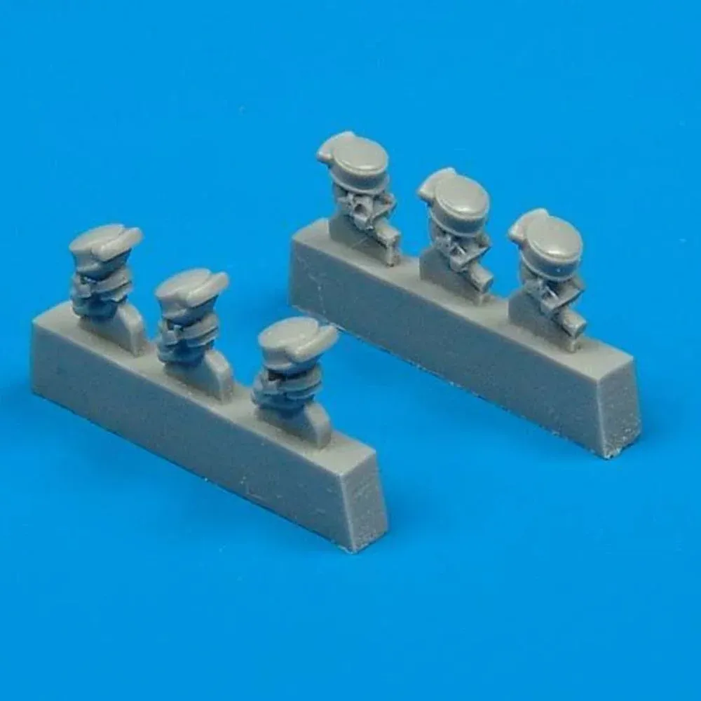 Resinová sada Quickboost QB48016 americký zaměřovač Mk. VIII 1/48, šest kusů na licím bloku