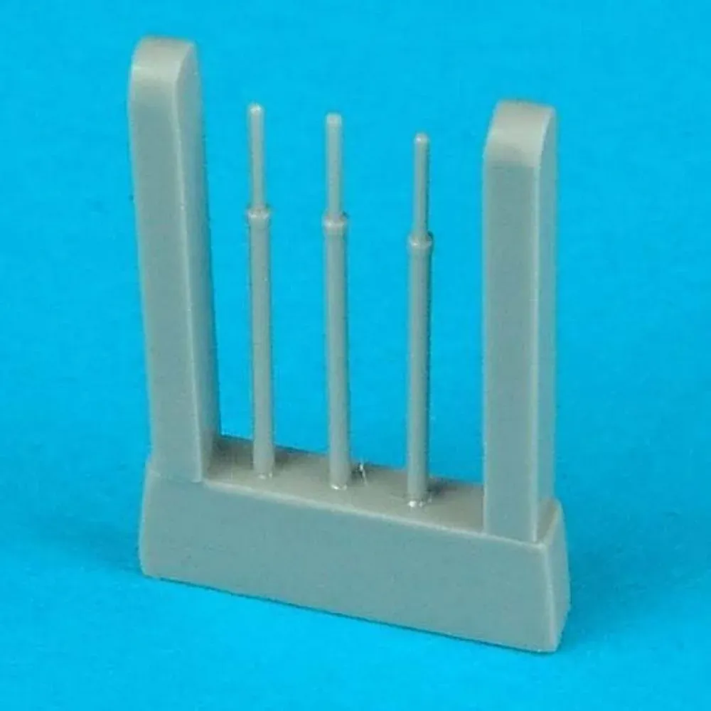 Resinové pitotovy trubice Quickboost QB48051 pro model Bf 109 v měřítku 1/48