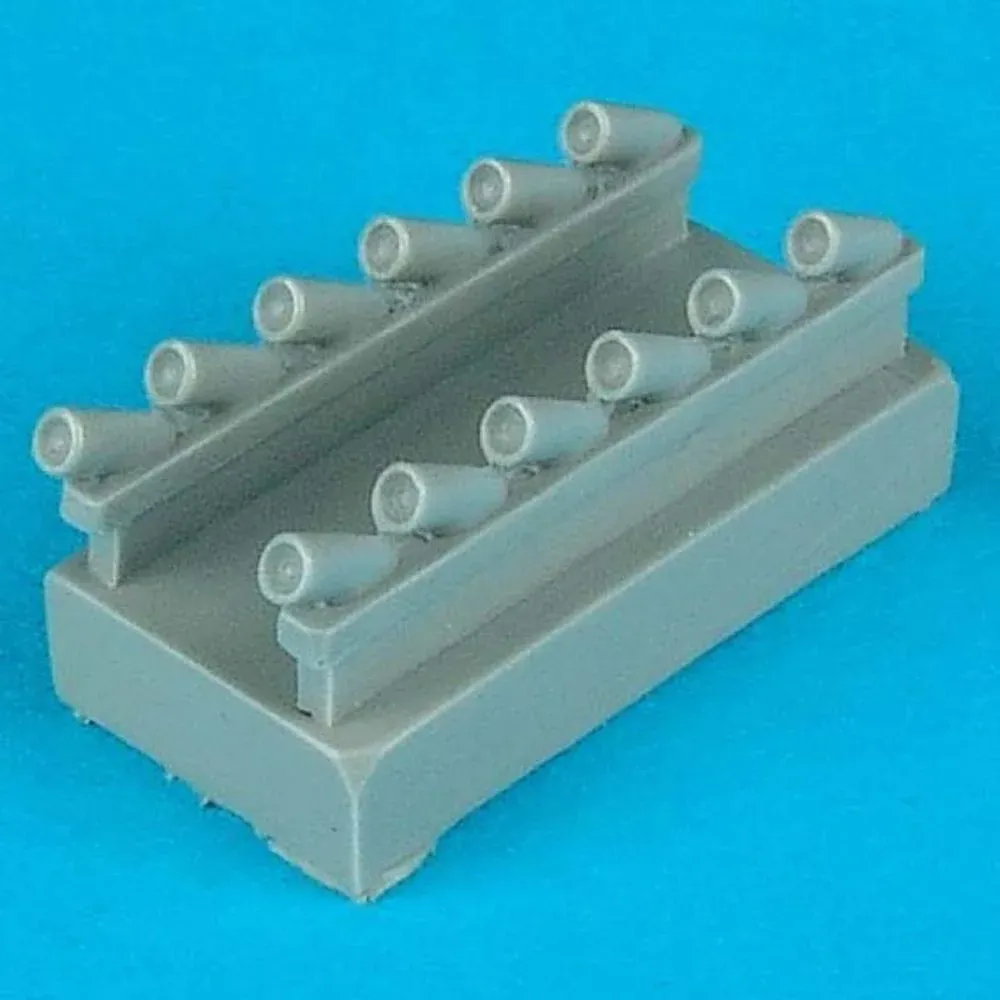 Resinové výfuky Quickboost QB48063 pro Spitfire F Mk. 22/24 v měřítku 1/48