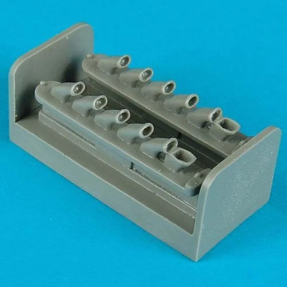 Resinové výfuky Quickboost QB48079 pro model Il-2 v měřítku 1/48