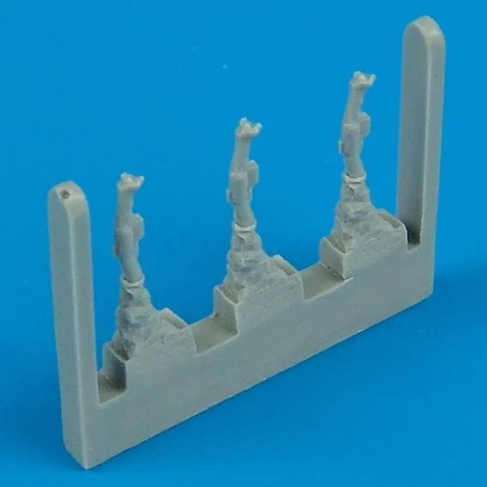 Resinová řídicí páka Quickboost QB48108 pro Bf 109G v měřítku 1/48