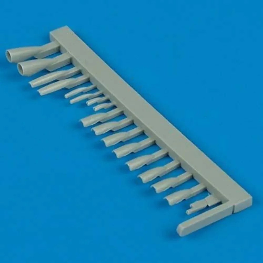 Resinové vstupy vzduchu Aires Quickboost QB48156 pro MiG-19 1/48 Trumpeter