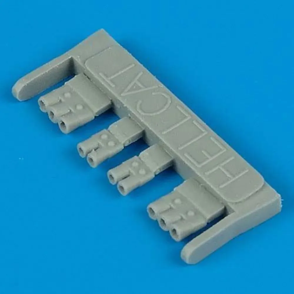 Resinové výfuky Quickboost QB48171 pro F6F-3 Hellcat v měřítku 1/48