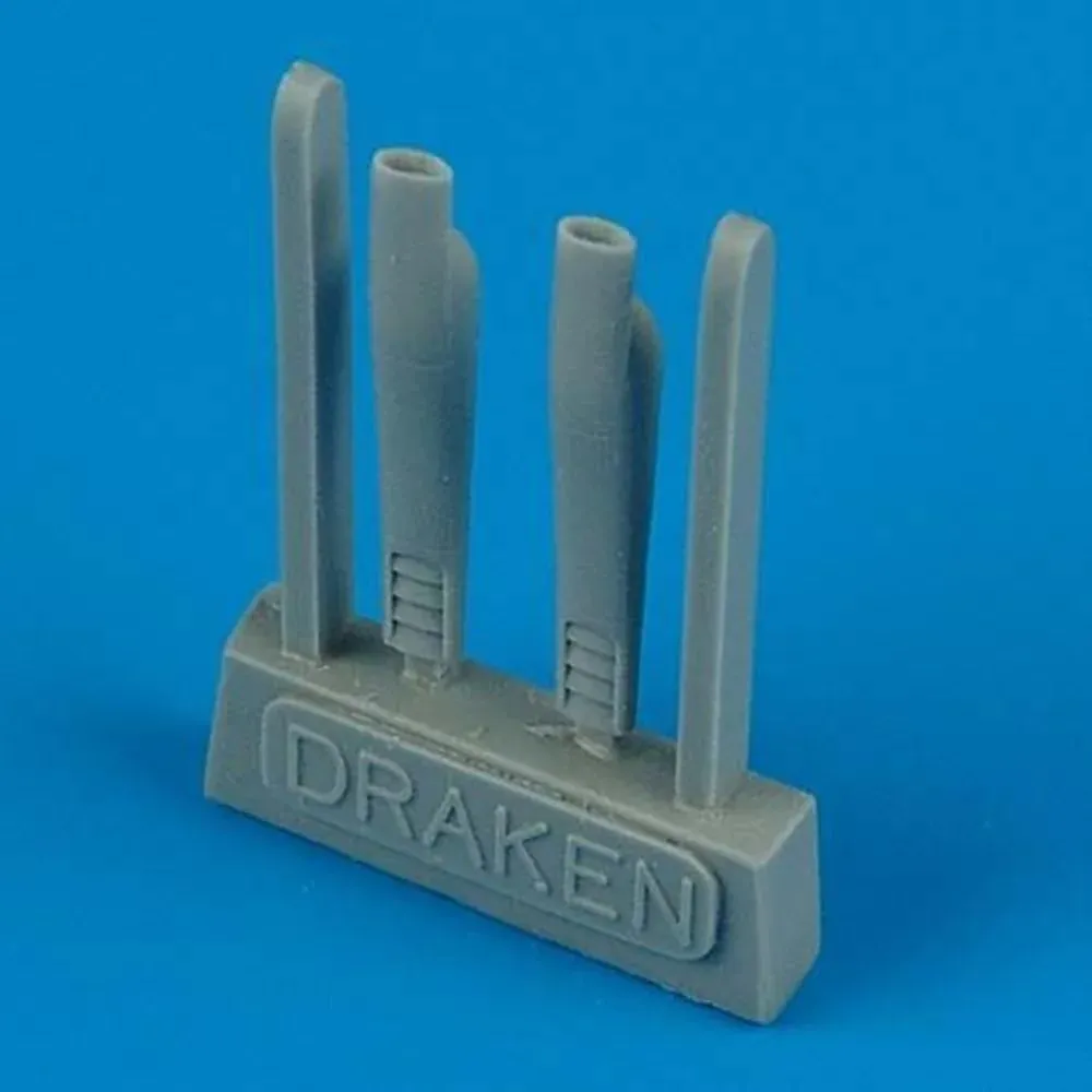 Resinové díly Quickboost QB48188 sací otvory pro J-35 Draken v měřítku 1/48