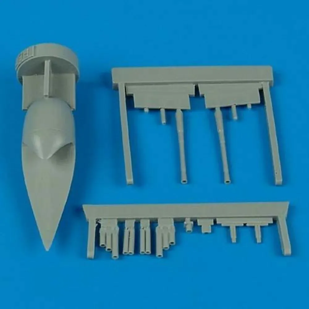 Konverzní sada Quickboost QB48196 F6F-5N Hellcat v měřítku 1/48 pro stavebnice Eduard