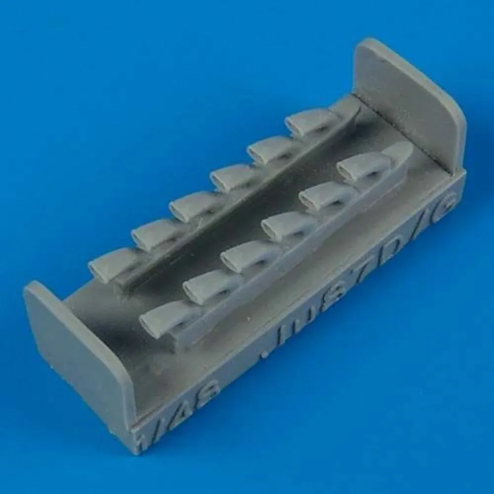 Resinové výfuky Quickboost QB48245 pro Junkers Ju 87D/G Stuka v měřítku 1/48