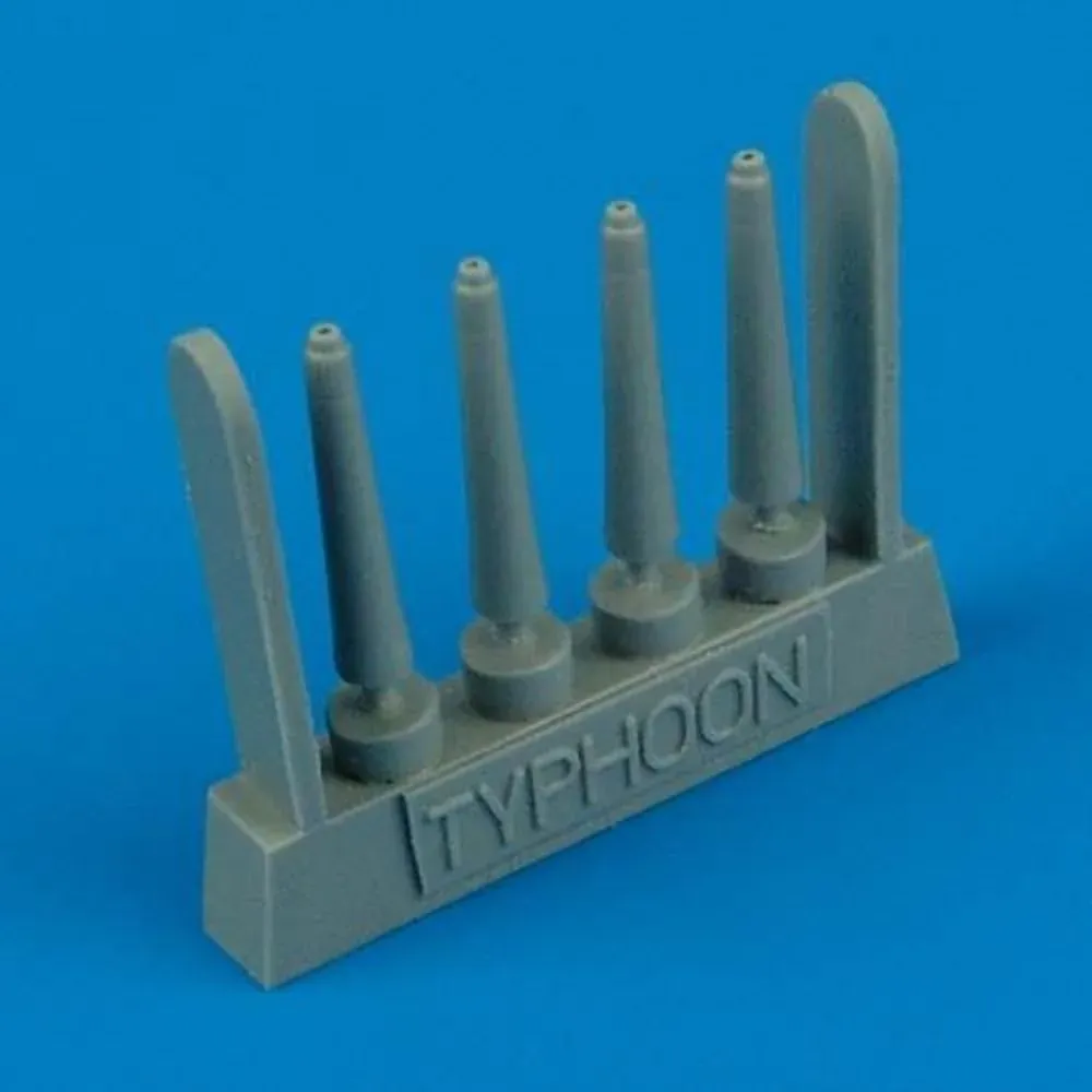 Quickboost QB48264 náhradní hlavně kanónů pro model Typhoon Mk. IB 1/48 Hasegawa