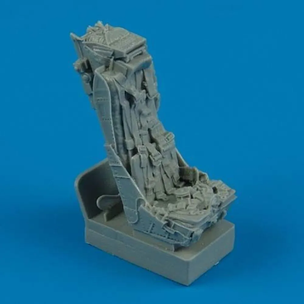 Resinové sedadlo Aires Quickboost QB48301 s bezpečnostními pásy pro BAE Lightning v měřítku 1/48