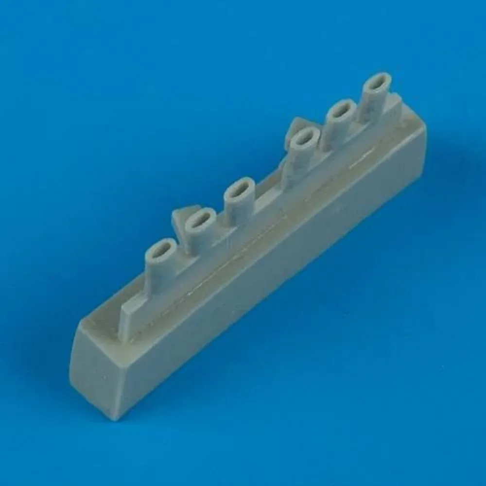Resinové výfuky Quickboost QB48346 pro Henschel Hs 126 ICM v měřítku 1/48